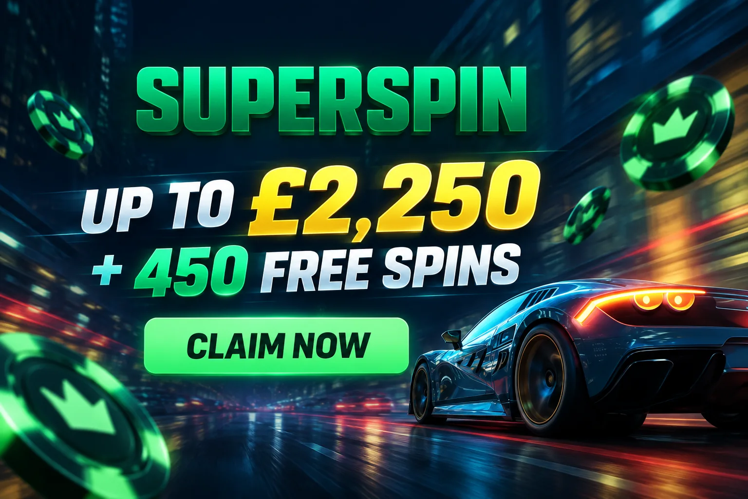 SuperSpin casino promotion
